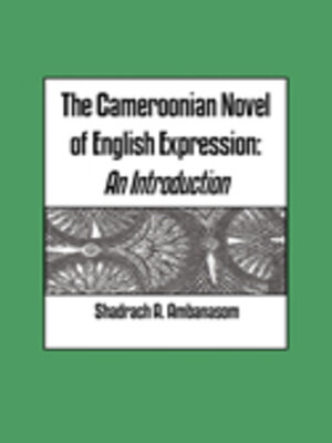 cover image of The Cameroonian Novel of English Express